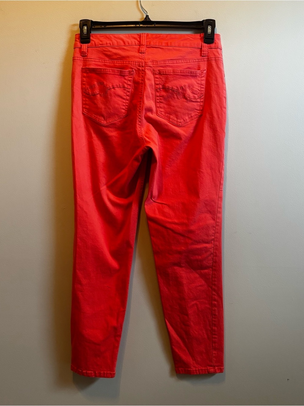 Y2K Jaclyn Smith CORAL Skinny Women’s Jeans - Picture 2 of 7